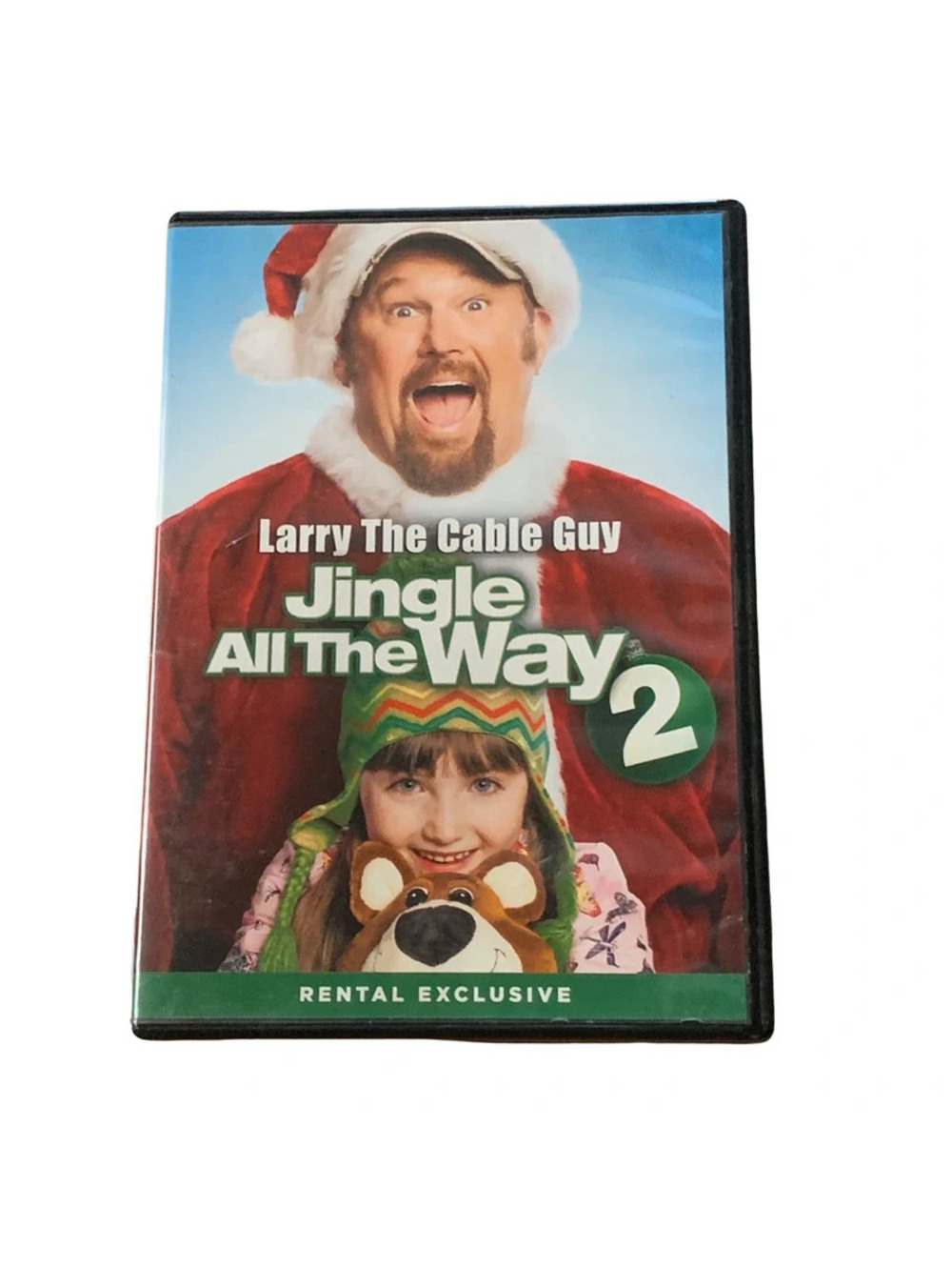 Jingle All the Way 2 DVD Case & Cover Artwork Rental Exclusive PG